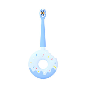 Children's Manual U-shaped Silicone Baby Donut Toothbrush Artifact